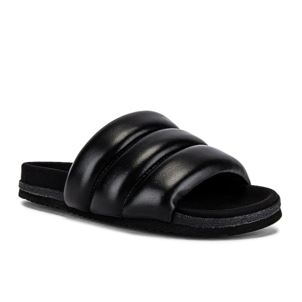 ROAM The Puffy Slide in Black Sz 7 women's